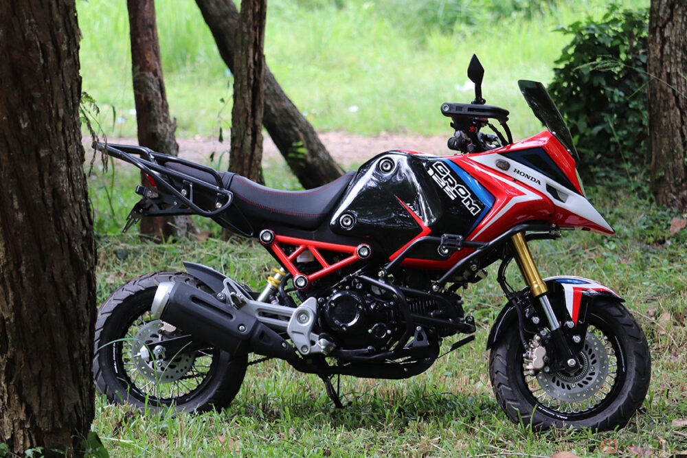 ホンダ グロム をアドベンチャーモデルに タイ発コンプリートカスタム パーツキット登場 バイクのニュース 自動車情報サイト 新車 中古車 Carview
