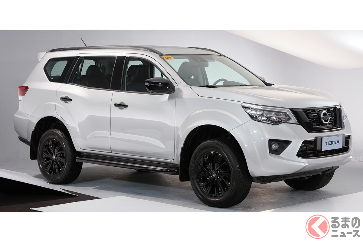 プラドのライバル 日産のフレームsuv テラ がブラックパーツで重厚感アップ くるまのニュース 自動車情報サイト 新車 中古車 Carview