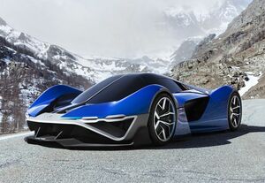 アルピーヌが水素燃料のスーパースポーツ「A4810コンセプト」を発表