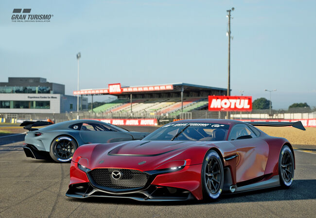 マツダ グランツーリスモsport にバーチャルレースカー Mazda Rx Vision Gt3 Concept のオンライン提供を開始 カー アンド ドライバー 自動車情報サイト 新車 中古車 Carview