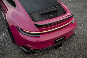 テックアートがポルシェ911（992.2）に軽量なボディパーツと+100馬力のチューニングECUを開発・発売