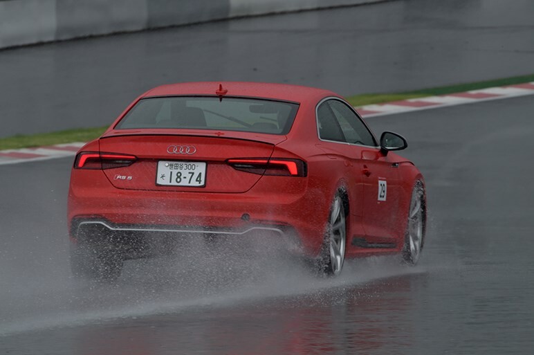 アウディ レースエクスペリエンスに参加。本格的スポーツドライビングを満喫