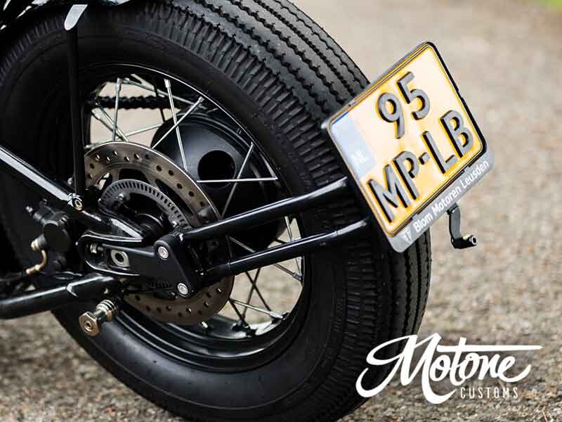 Motone のスピードツイン900・スクランブラー900用ナンバー移設キット「CLAW／クロー」がプロトから発売
