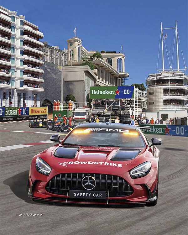 【表紙のクルマの物語】メルセデスAGM GT F1セーフィカー（2025年7月号、岡本三紀夫）