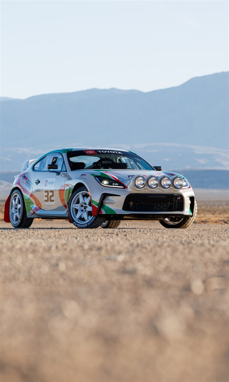 4WD化＆ターボエンジン搭載のガチGT-Four仕様！　北米トヨタが「GR86 ラリーレガシーコンセプト」発表