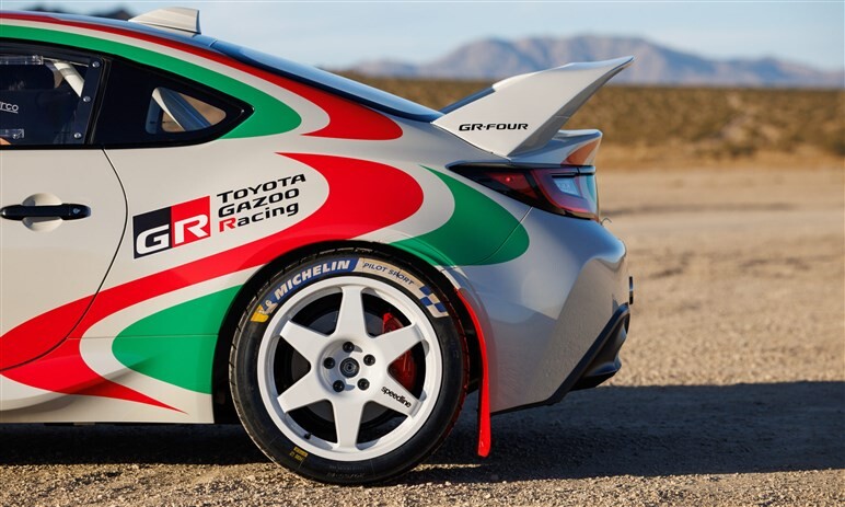 4WD化＆ターボエンジン搭載のガチGT-Four仕様！　北米トヨタが「GR86 ラリーレガシーコンセプト」発表