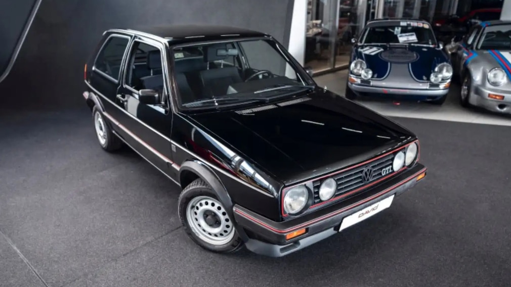 この超カッコいいGTIなんぼ？】オリジナル状態の「VWゴルフ2 GTI