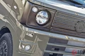 ダイハツの「“旧車顔”軽バン」に注目！ 丸目2灯デザイン×快速ターボ搭載！ 俊足「ハイゼットカーゴ」の快適「“車中泊”仕様」ゴードンミラーモータースの軽キャンパー「GMLVAN S-01」がスゴい