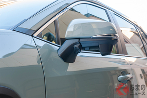 トヨタ RAV4に後付けサイドカメラ！？ 死角をモニターに映せるアフターパーツが発売