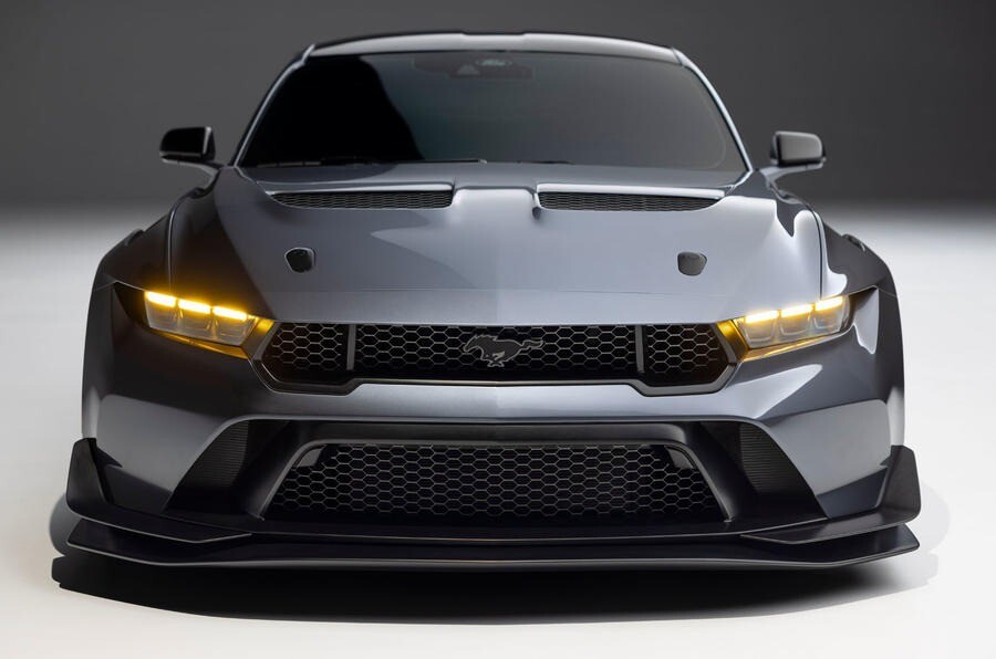 V8ツインターボで800馬力、エアロも盛り盛り　公道走れる？　フォード・マスタングGTD、欧州発売へ