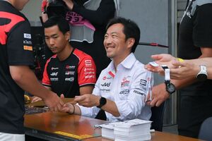 ハースF1の富士テスト、平日にもかかわらず2日間合計6200人が来場