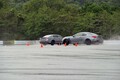 雨の富士スピードウェイを100台のFが疾走！　レクサスFドライビングレッスンに密着