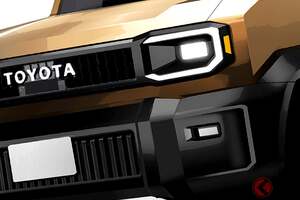 トヨタ新型「ランドクルーザー“ミニ”」!? 角目の「カクカクデザイン」＆RAV4サイズに!? 待望の新「ランクル」を大胆予想したCGが登場