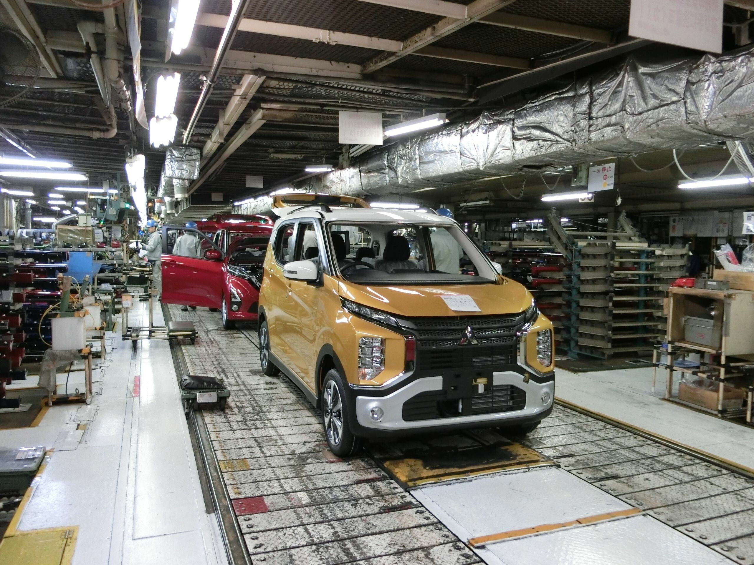 三菱自動車、水島製作所の軽自動車生産を一時停止