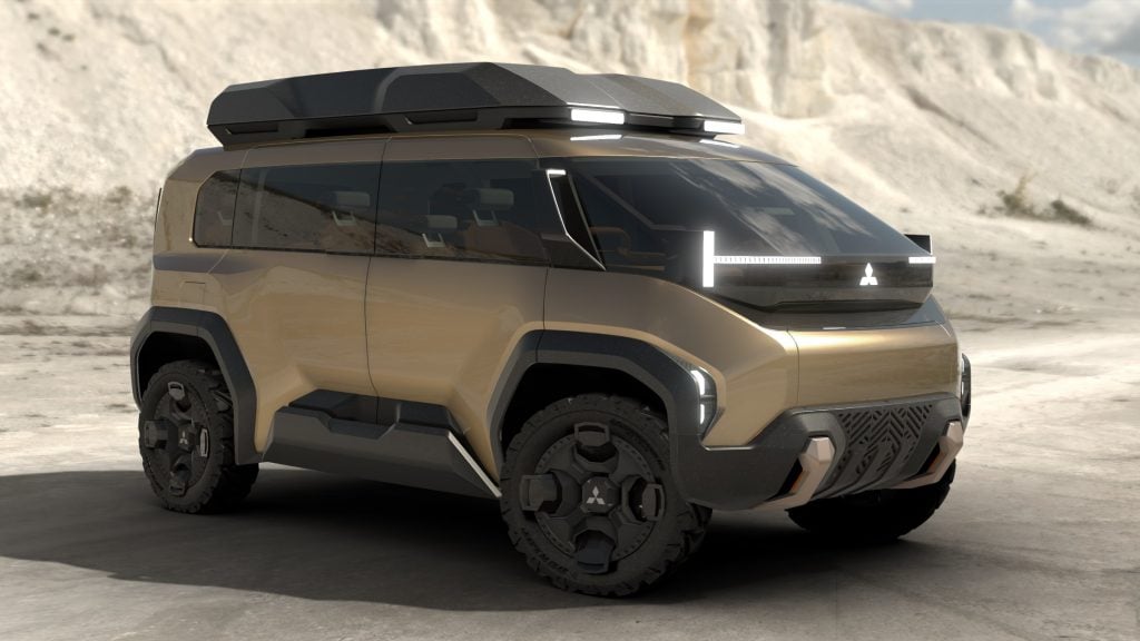 三菱 電動コンセプトカー「D:Xコンセプト」世界初披露 未来の“デリカ”イメージ