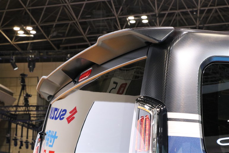 【JMS2023】スペーシア カスタム コンセプト公開　男前フェイスでアンチカスタム派にも？