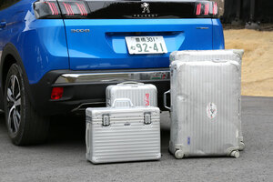 【どれだけ積める？】改良新型プジョー3008 PHEVの荷室　スーツケースで実測調査