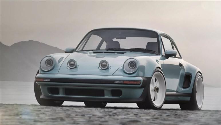 【ため息の出る美しさ】米シンガーの最新作は希少な「911SSE」オマージュ。限定100台で億超えは必至