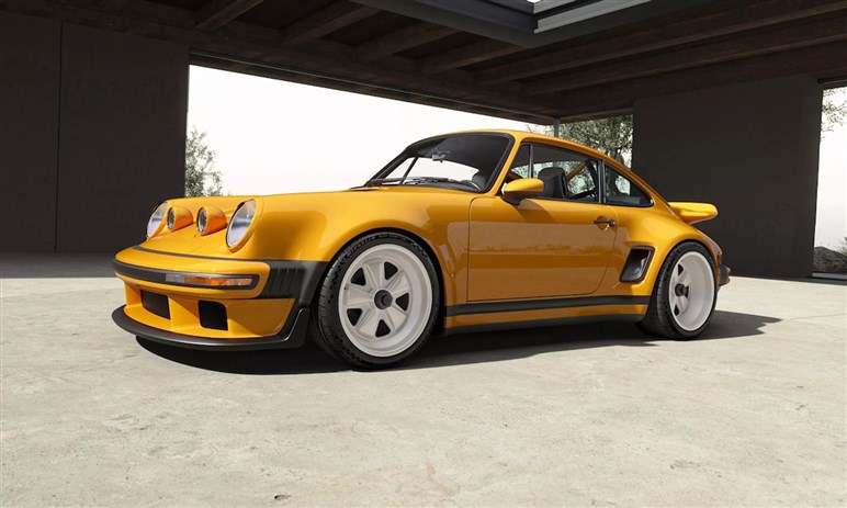 【ため息の出る美しさ】米シンガーの最新作は希少な「911SSE」オマージュ。限定100台で億超えは必至