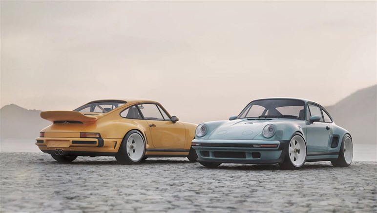 【ため息の出る美しさ】米シンガーの最新作は希少な「911SSE」オマージュ。限定100台で億超えは必至