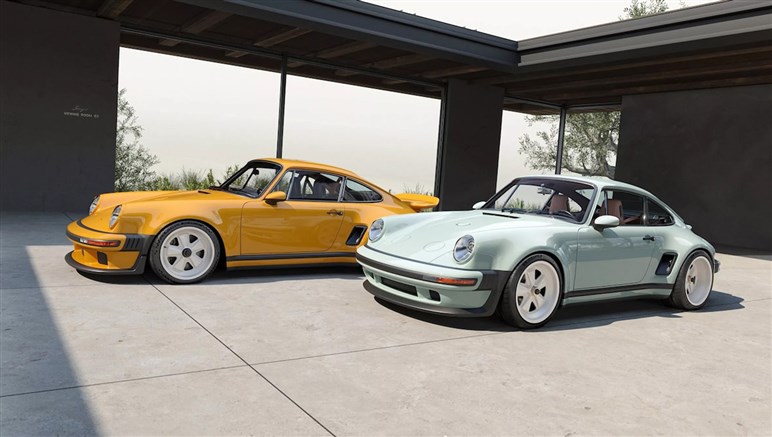 【ため息の出る美しさ】米シンガーの最新作は希少な「911SSE」オマージュ。限定100台で億超えは必至
