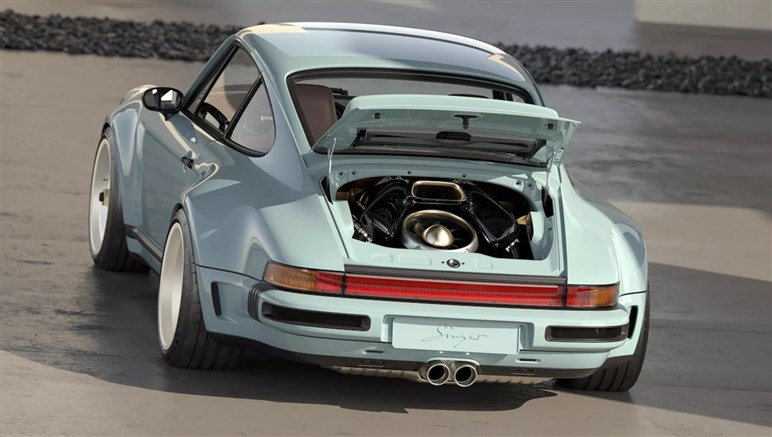 【ため息の出る美しさ】米シンガーの最新作は希少な「911SSE」オマージュ。限定100台で億超えは必至