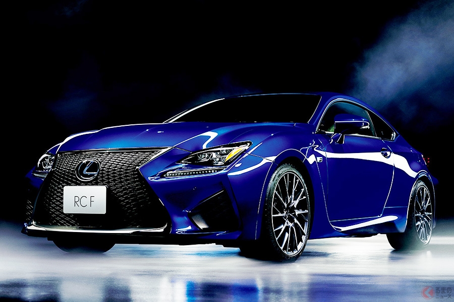 レクサス新型「RC F」を北米国際自動車ショー2019で発表　軽量高剛性のカーボンウイングを装着か！？