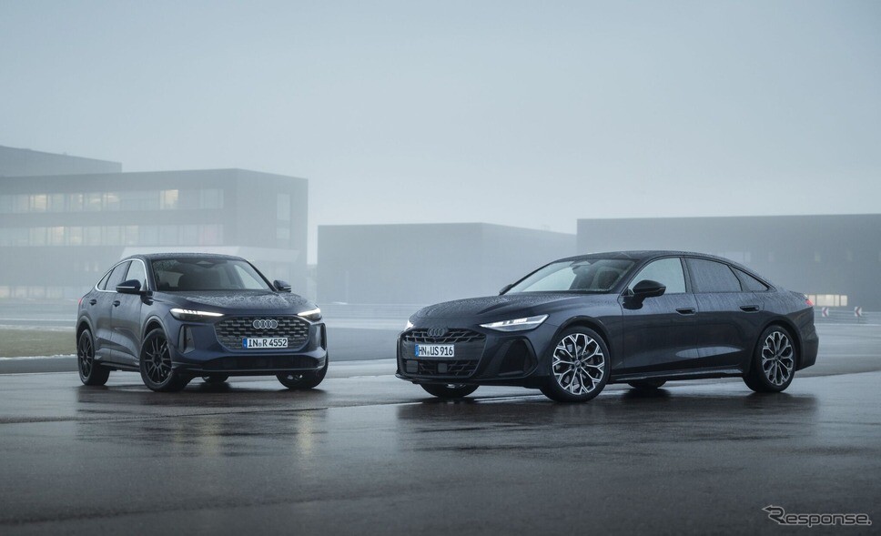 アウディ『Q5』/『A6』、299馬力V6ディーゼルを欧州で追加…電動コンプレッサーとMHEVプラス搭載