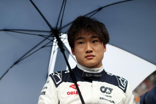 角田裕毅スプリント16番手「路面が乾いてきた時の僕たちはとても遅かった」：アルファタウリ／F1第10戦