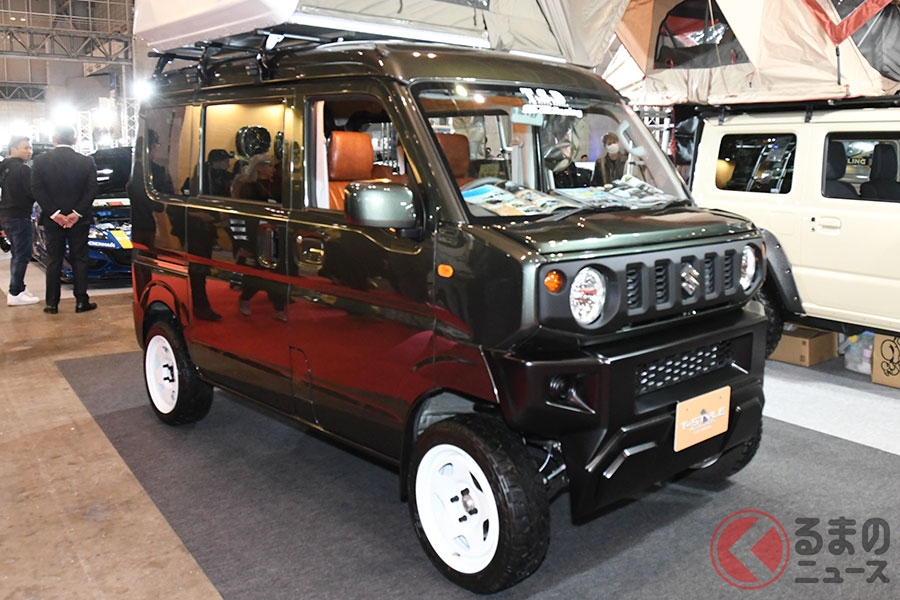 軽バンタイプの ジムニー フェイスチェンジで ジムリィ 爆誕 くるまのニュース 自動車情報サイト 新車 中古車 Carview