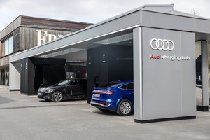 ドイツの充電事情を垣間見る　アウディがベルリンに急速充電ができる「Audi charging hub（アウディ チャージング ハブ）」を開設
