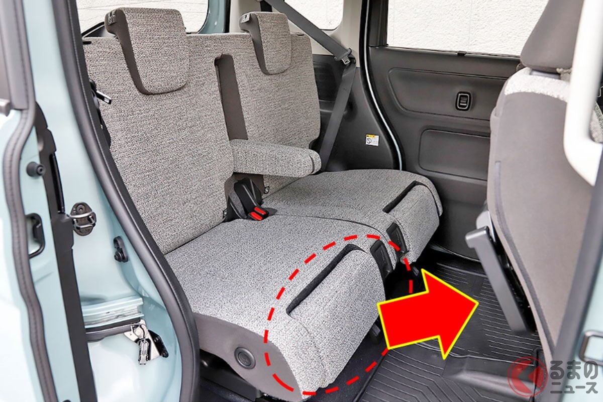 スズキ「“スゴイ”後席」の軽ワゴン実車公開へ！ 大人気「N-BOX」を超えた!? 軽スーパーハイト「スペーシア」アウトドアイベントで登場