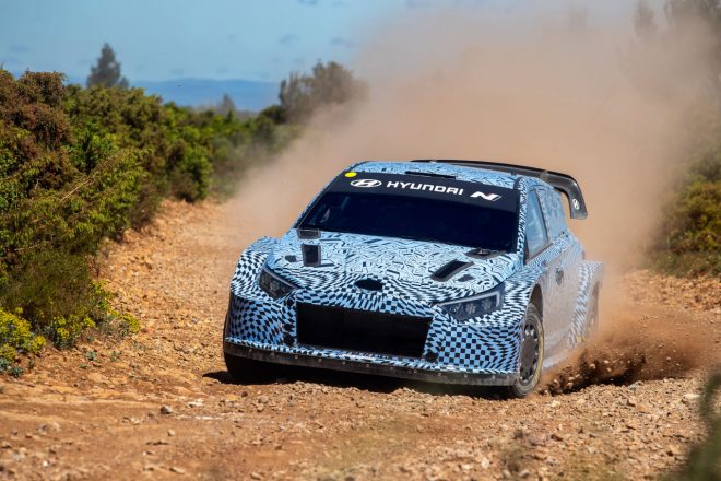 ヒュンダイが新型ラリーカーのテスト開始 ラリー1規定の新型i Nを初公開 Autosport Web 自動車情報サイト 新車 中古車 Carview