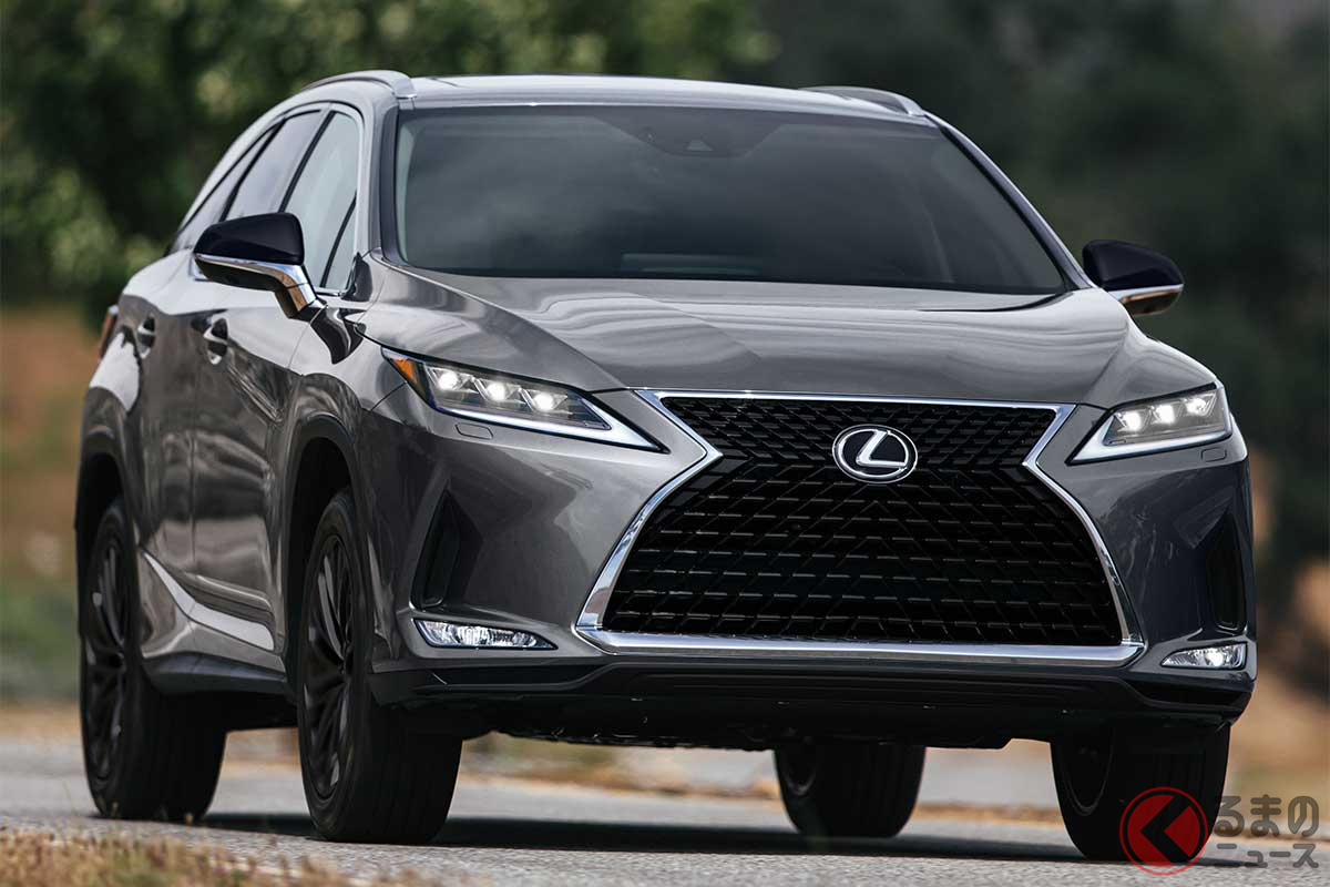 レクサスの3列suv Rx L の新モデルに 黒 がカッコいい特別仕様車 こだわりの外観 内装とは くるまのニュース 自動車情報サイト 新車 中古車 Carview