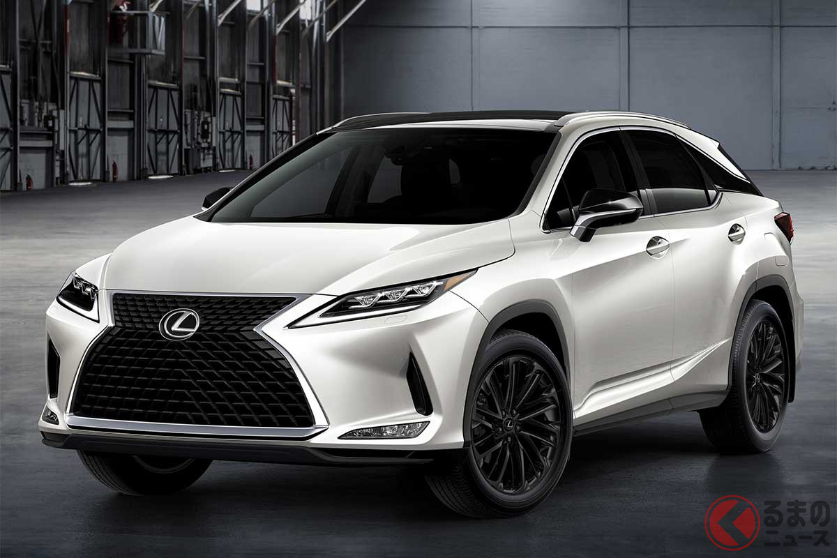 レクサスの3列suv Rx L の新モデルに 黒 がカッコいい特別仕様車 こだわりの外観 内装とは くるまのニュース 自動車情報サイト 新車 中古車 Carview