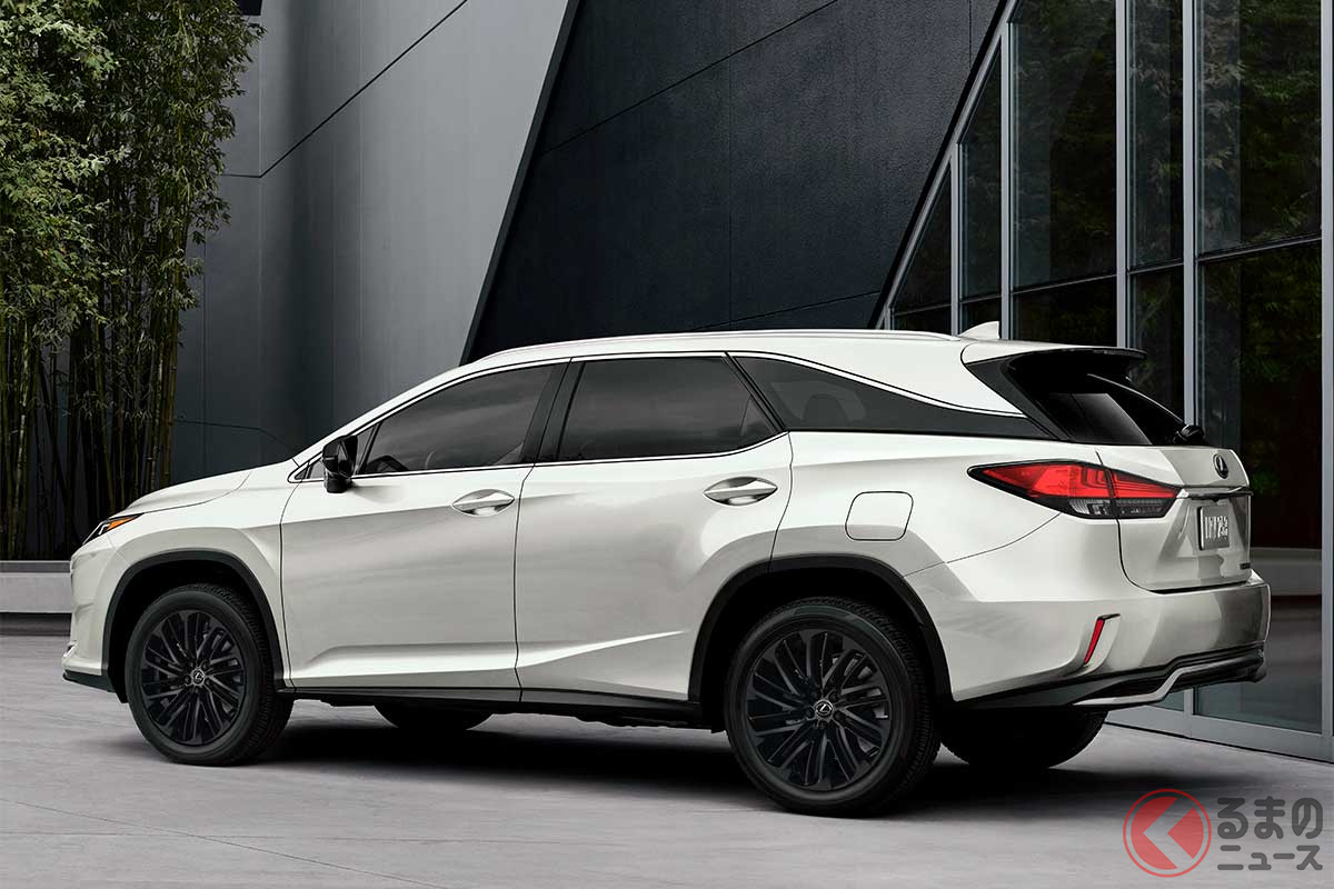 レクサスの3列suv Rx L の新モデルに 黒 がカッコいい特別仕様車 こだわりの外観 内装とは くるまのニュース 自動車情報サイト 新車 中古車 Carview