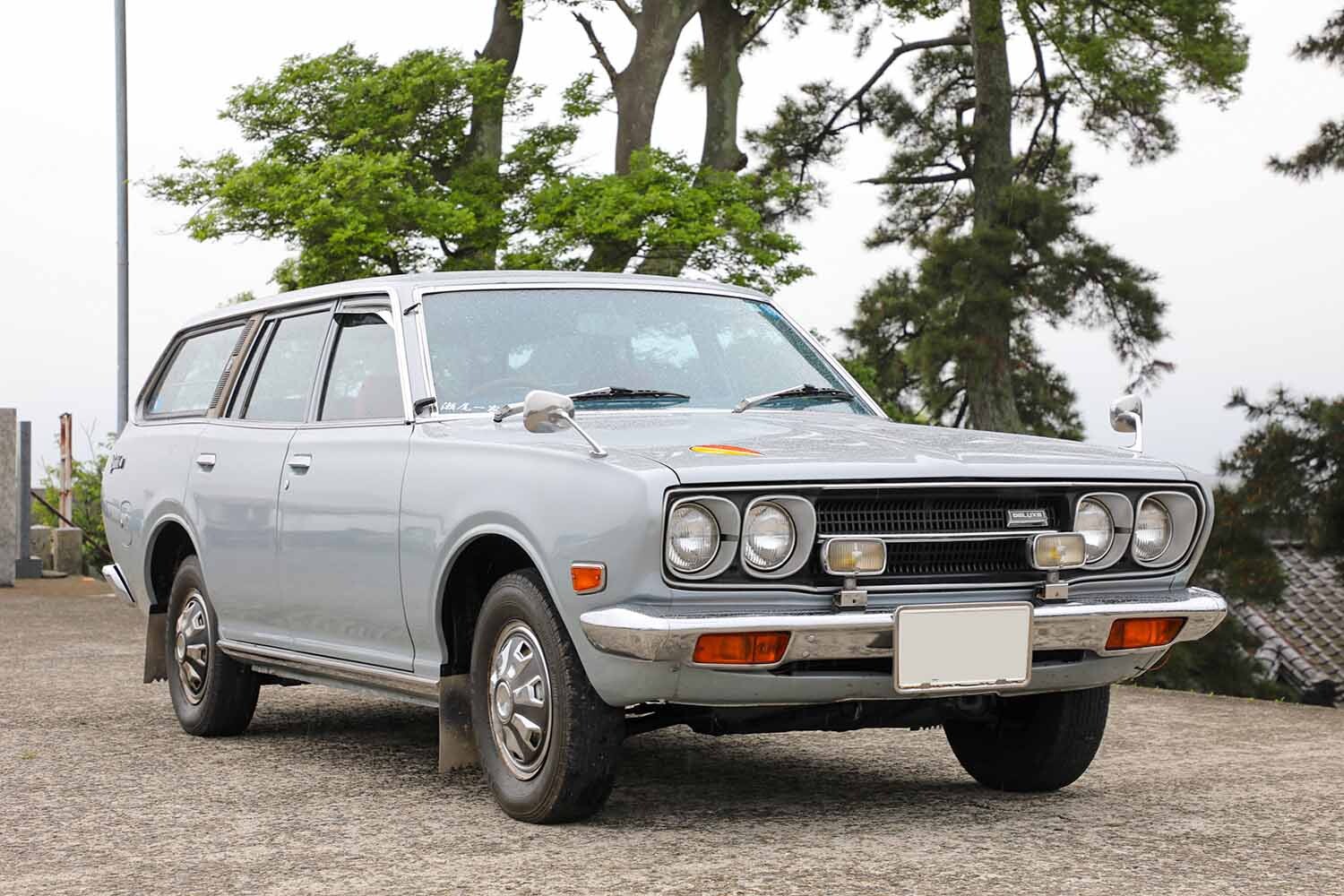 激レアな日産610型「ダットサン・ブルーバードU」は極上フルノーマル仕様！ 内装も昭和ノスタルジー全開