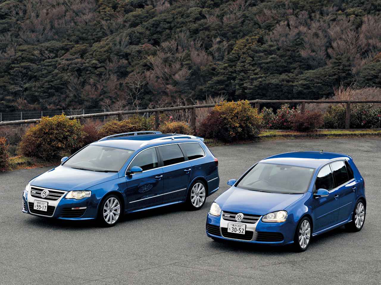 試乗 パサートr36とゴルフr32 Rモデルがフォルクスワーゲンらしさを失うことなどない 10年ひと昔の新車 Webモーターマガジン 自動車情報サイト 新車 中古車 Carview