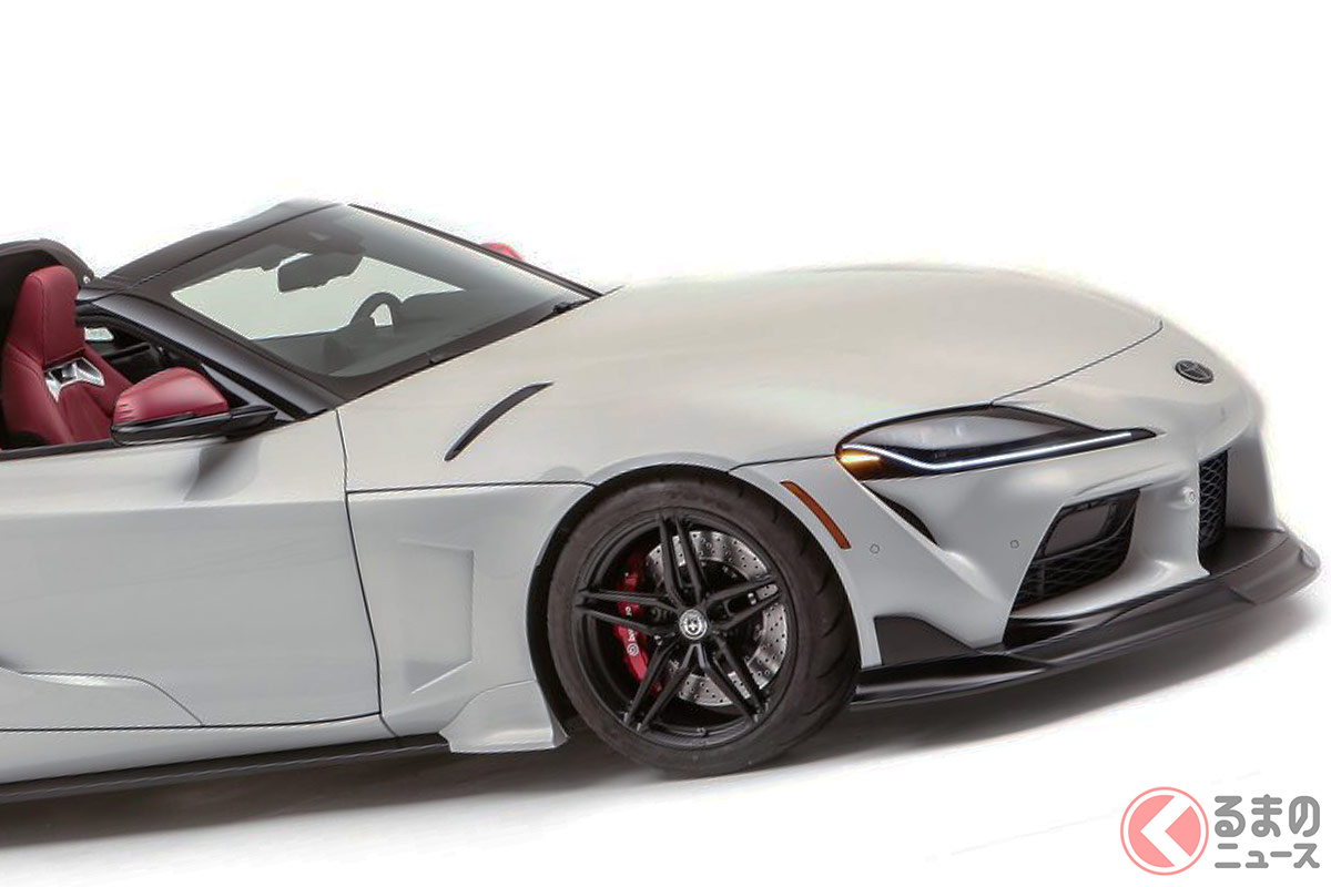 ファン歓喜 トヨタ スープラ オープン仕様登場 市販化の可能性はいかに くるまのニュース 自動車情報サイト 新車 中古車 Carview
