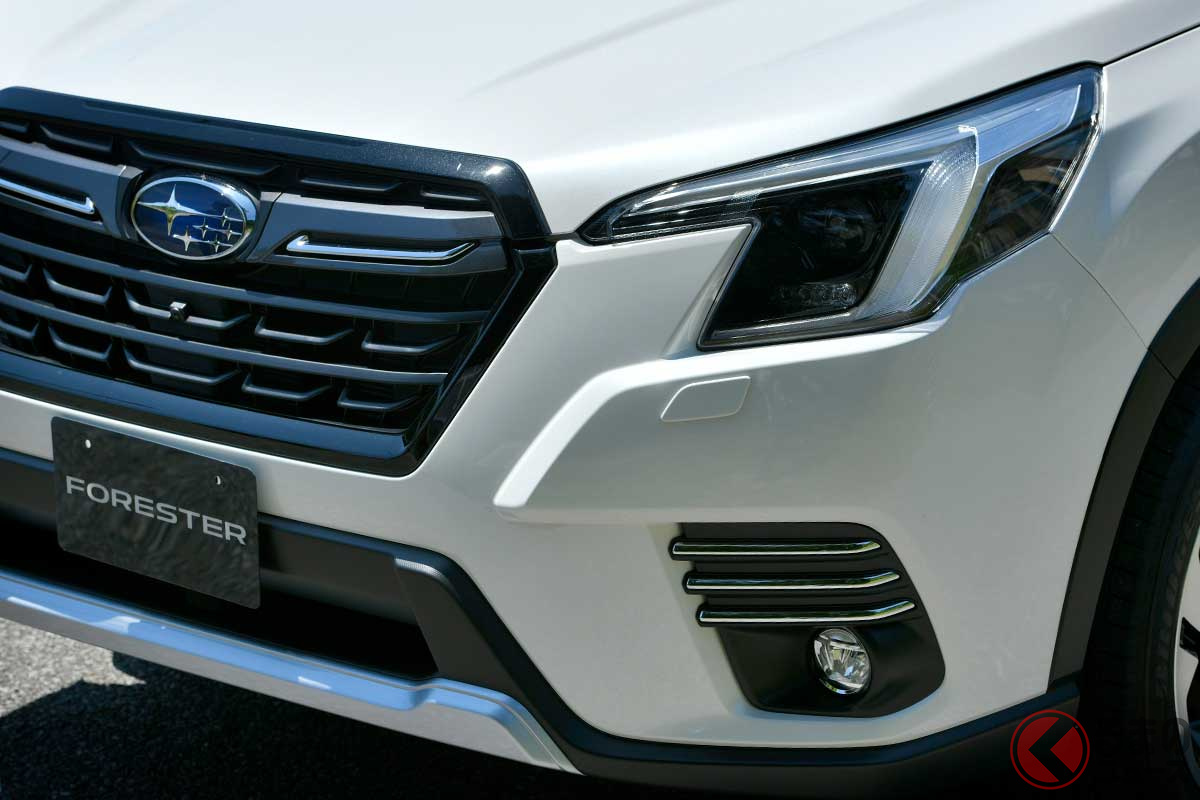 レヴォーグ顔のsuv初公開 スバル新型 フォレスター デザイン大幅改良 21年8月発売へ くるまのニュース 自動車情報サイト 新車 中古車 Carview