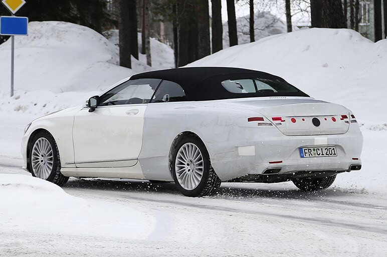 テスト中の「Sクラス・カブリオレ」を捕捉！ 非現実的なコンセプトが市販へ