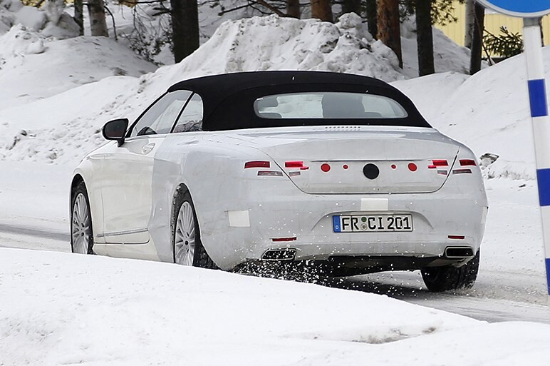 テスト中の「Sクラス・カブリオレ」を捕捉！ 非現実的なコンセプトが市販へ