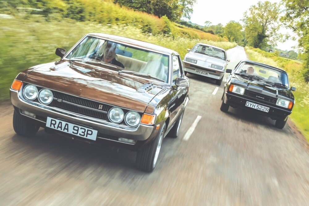 トヨタ・セリカ　フォード・カプリ　ヴォグゾール・フィレンザ（1）　3車3様の小柄クーペたち