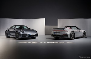 ポルシェ『911ターボS』新型、史上最強の711馬力ハイブリッド搭載..3635万円から