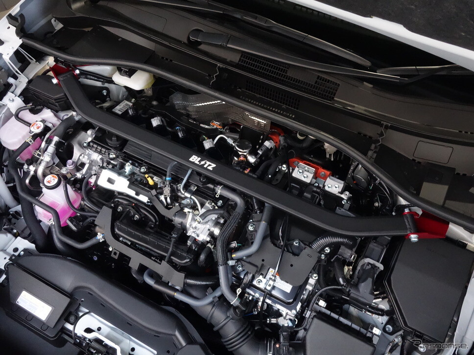 『カローラクロス GRスポーツ』のサス性能をフルに発揮！ブリッツ、フロント用ストラットタワーバー発売