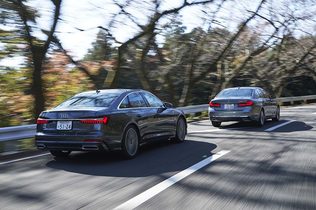 比較試乗 Bmw 5シリーズ Vs アウディa6 Vs メルセデス ベンツ Eクラス 各ブランドの最先端技術を搭載した中核モデル 三つ巴 再び Le Volant Carsmeet Web 自動車情報サイト 新車 中古車 Carview