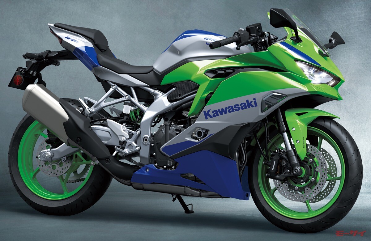 ZXR風の特別カラー「ニンジャZX-4RR 40th Anniversary Edition