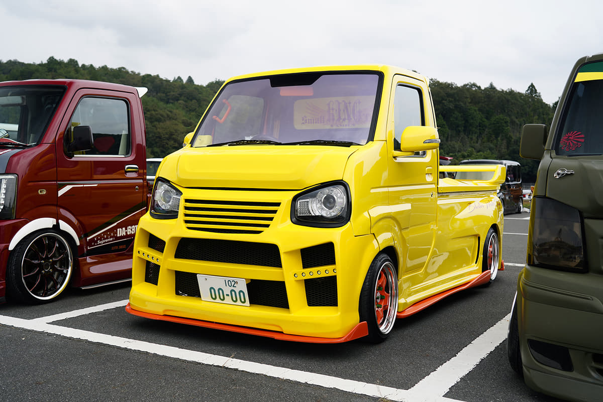 軽トラ シャコアゲ オープン軽 軽自動車カスタムカー ばかりが何と380台も集まった 巨大ミーティング の中身 Auto Messe Web の写真 8ページ目 自動車情報サイト 新車 中古車 Carview