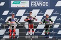 電動バイクレース『MotoE』第2戦フランス大会　大久保光選手がレース1で初の表彰台を獲得!!