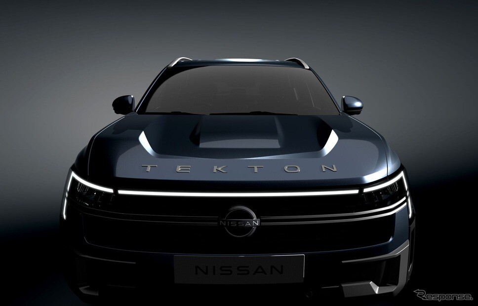 日産の新型SUV『テクトン』、写真公開…2026年発売へ